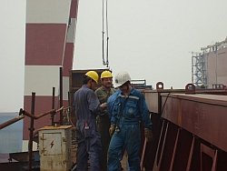 Panamax Bulk Carrier Hull P003 at Pipavav Shipyard