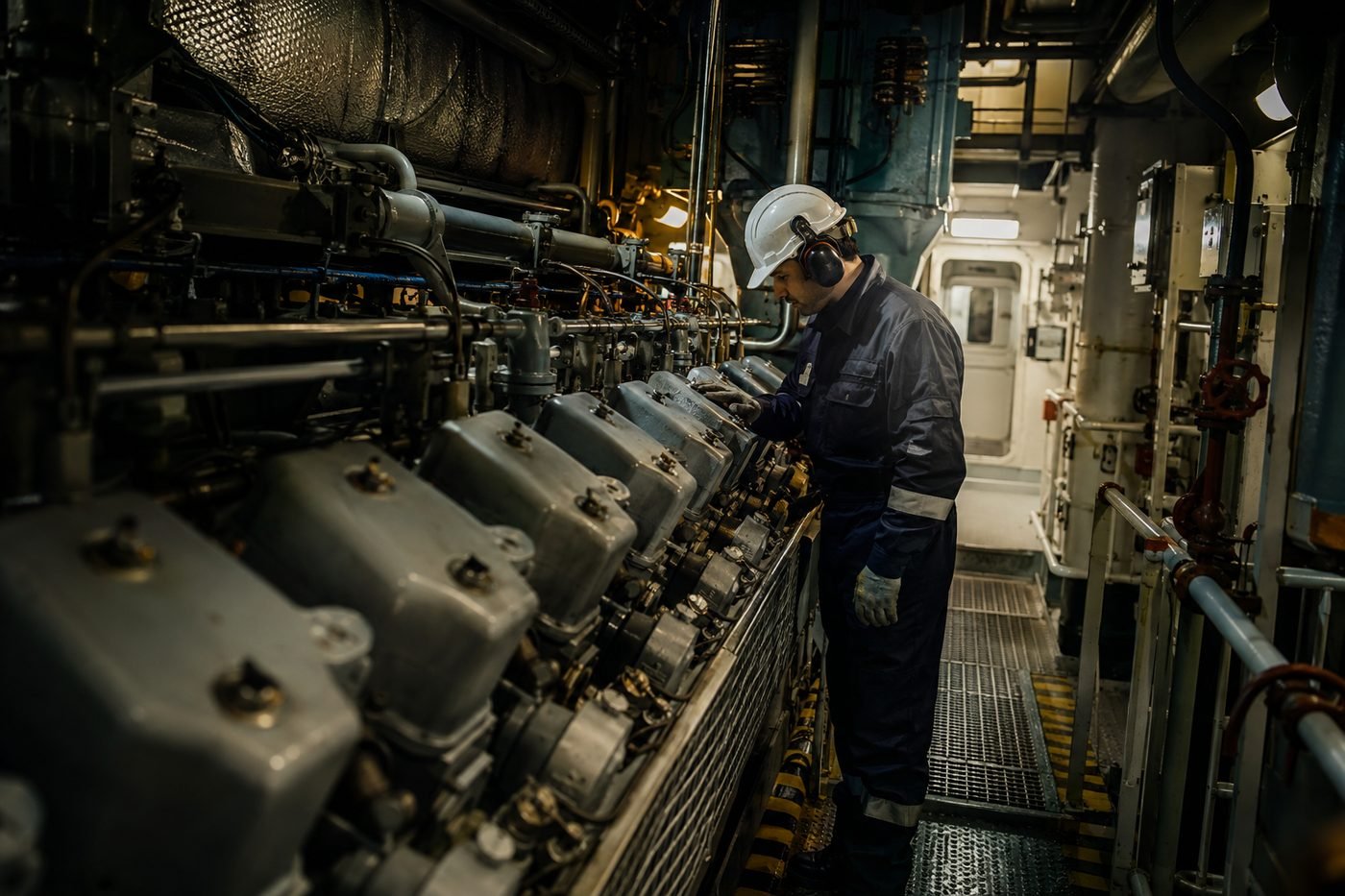 Technical Engine Room Inspection