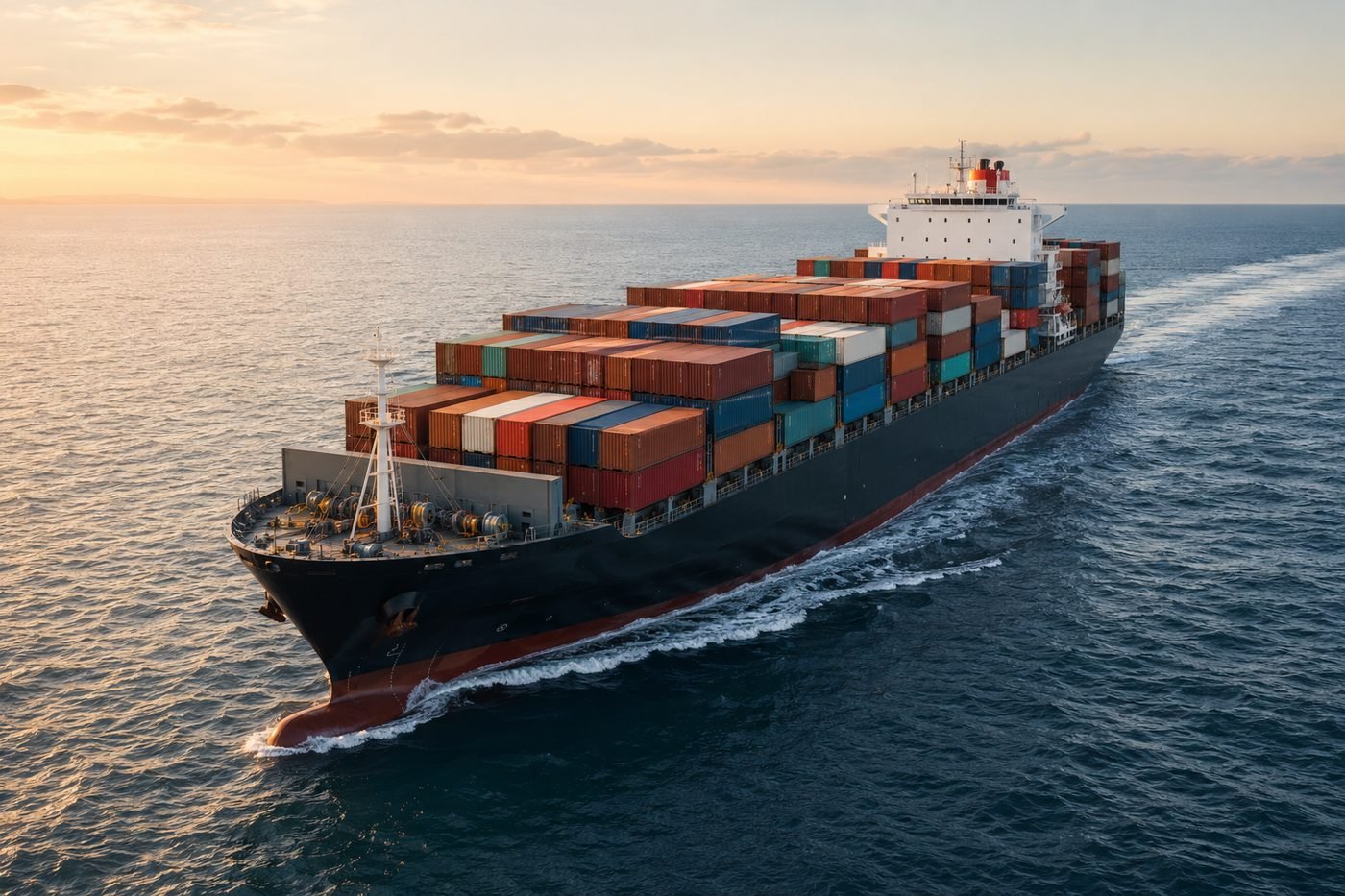 Container ship vessel portfolio